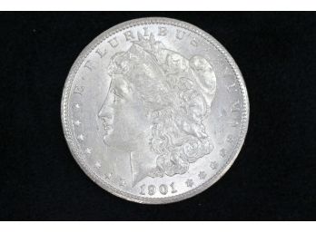 1901O Morgan Silver Dollar - AU