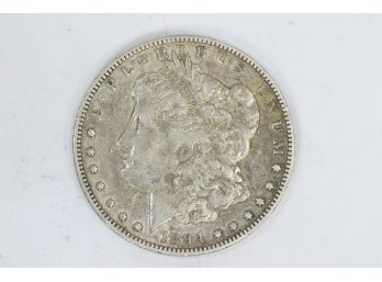 1894O Morgan Silver Dollar - AU (rare)