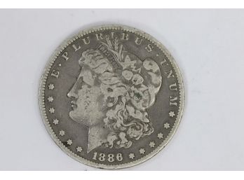 1886S Morgan Silver Dollar - Rare