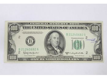 1950D $100 New York - Federal Reserve Note