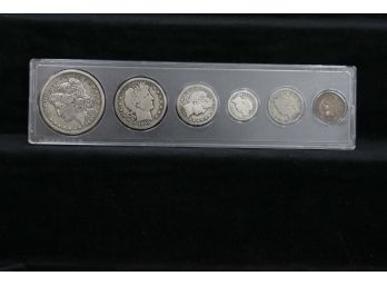 Type Set - 1907 Cent, 1911 Nickel, 1911 Dime, 1916D Quarter, 1908D Half, 1885 Dollar