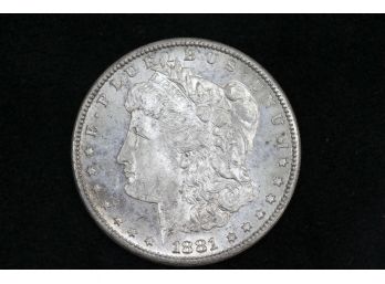 1881S Morgan Silver Dollar - Uncirculated