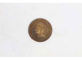 1909 Indian Head Cent - AU