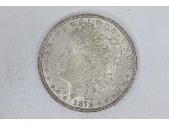 1878CC Morgan Silver Dollar - AU