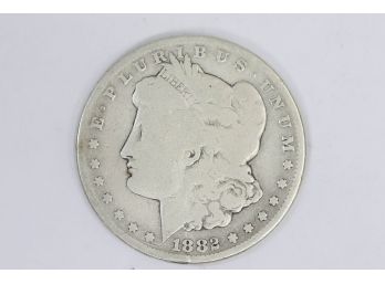 1882CC Morgan Silver Dollar - VF