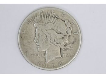 1928 Peace Silver Dollar - VF