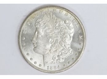 1884CC Morgan Silver Dollar - Uncirculated