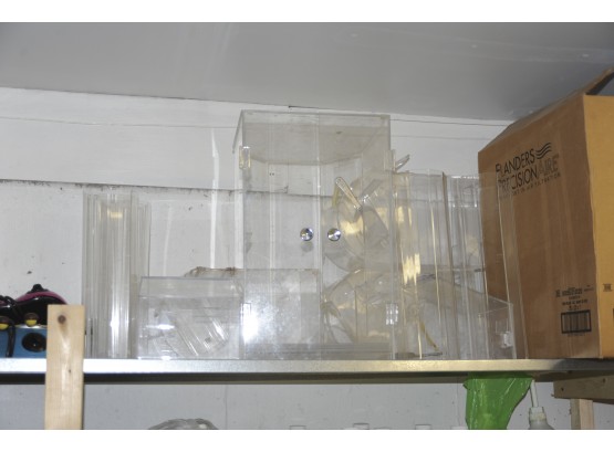 Assorted Plastic Display Items