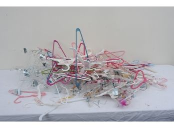 Large Group Of Clothes Hangers