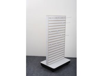 Double Sided Rolling Slat Board Retail Display