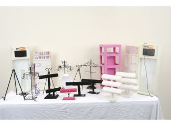 Group Of 20 Tabletop Retail Displays.