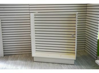 Slat Wall 4 Sided Merchandise Display  Unit.