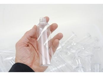 Large Lot Of 4 Oz. New Plastic Bottles