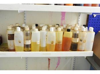 Contents Of Shelf - Scented Oils For Soap Making