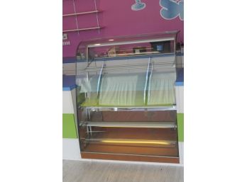 Curved Glass Bakery Display Cabinet