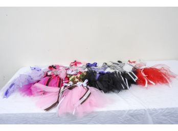 Group Of 7 Tutu Displays / Holders.