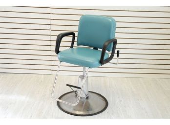 Teal Color Salon Chair