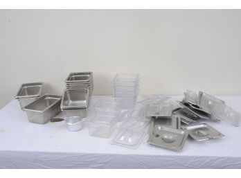 Food Service Trays (Steam Table Pans) With Lids