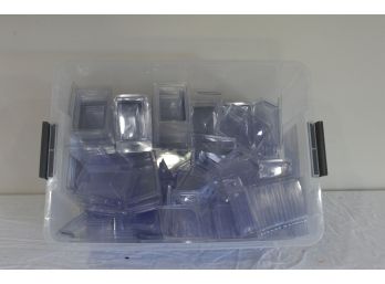 New Clear Plastic Retail Display Containers (Client Used These For Packaging Soap Bars)