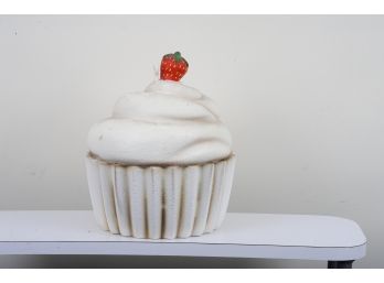 Oversize Custom Manufactured 3-D Foam Hanging Cupcake Display.