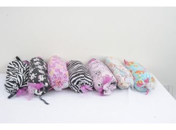 Group Of 7 Pillows / Head Band Holders