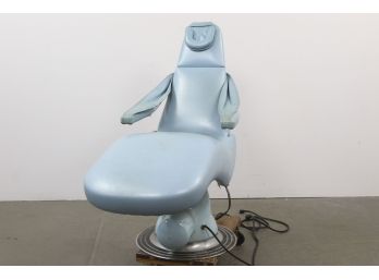 Vintage Ritter Motor Chair Model B  Dental Chair - Blue