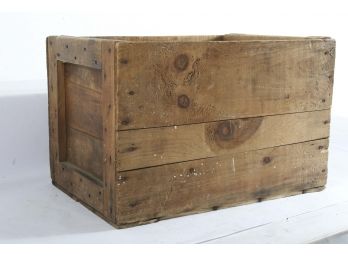 Antique Wood Crate  (Pine)