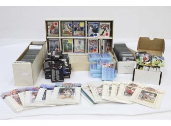 Large Multi-Sports Trading Card Lot  Sets, Stadium Club, Press Proofs, First Day Cards