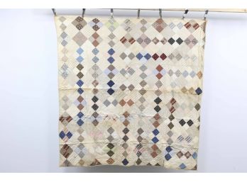 Vintage Handmade Patchwork Quilt