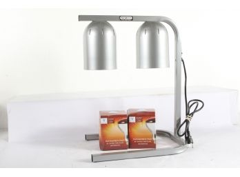 Like New Nemco Food Warming Lamp With 2 Infrared Bulbs