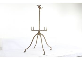 Antique Adjustable Metal Music Stand