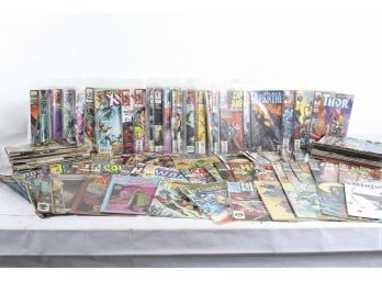 Box Lot Assorted Comic Books - DC & Marvel