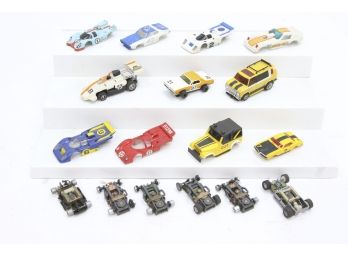 Vintage Slot Car Lot - 9 Motors & 11 Bodies