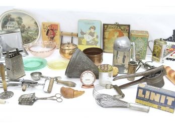 Huge Mixed Vintage Kitchen Collectibles Lot