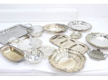 Large Silverplate Lot, Mainly Gorham Newport