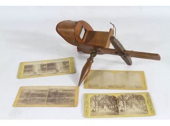 Stereoscope With 4 Slides