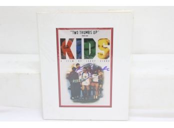 Kids Matted Picture, Autographed By Leo Fitzpatrick W COA