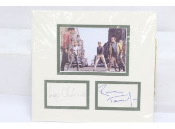 West Side Story Matted 2 Clipped Signatures