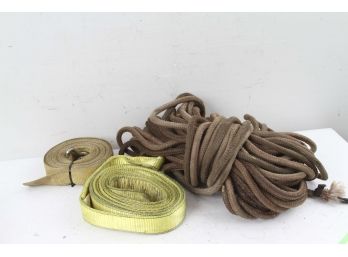 Tow Straps And Climbers Rope