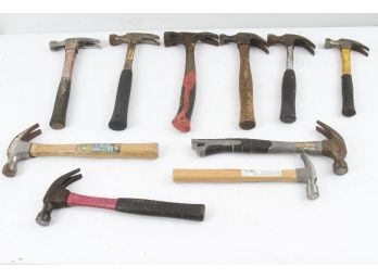 Group Of 10 Hammers