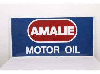 Amalie Motor Oil Metal Sign