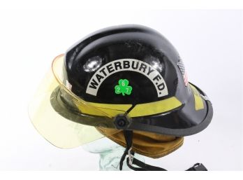 Waterbury Fire Department September 11 2001 Memorial Helmet.
