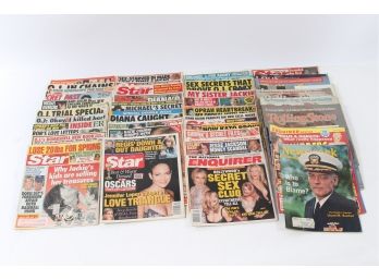 Large Group Of  Tabloid And Other Miscellaneous Magazines - From 60's To 90's