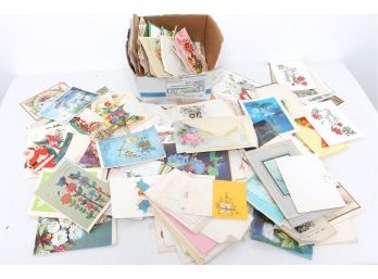 Huge Lot Of Unsearched Vintage Postcards - Mainly  Holidays (Christmas, Easter), Birthdays & More