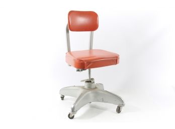 Cole Orange Adjustable Computer Chair