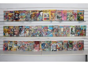 Huge Lot Of Vintage Comics Including E-man, Avengers, Captain America, Hulk And More