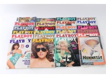 Vintage Playboy Magazine Lot - Adult