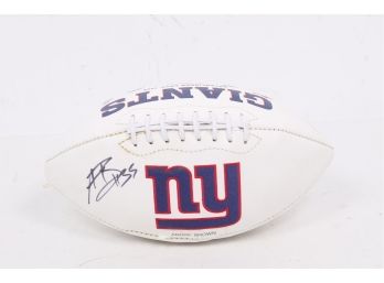 Andre Brown Authenticated Signature  - Giants Football - In Display Case
