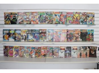 Huge Lot Of Vintage Comics Includes Groo, Moonshadow, Superman, Wonder-Man, Dusk, Warlock & More