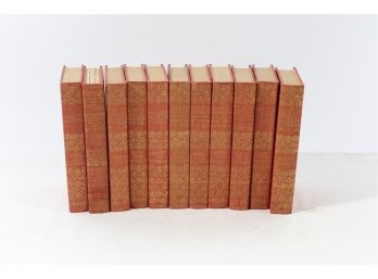 Eleven Volume Group Of Robert Louis Stevenson Books From Early 1900s